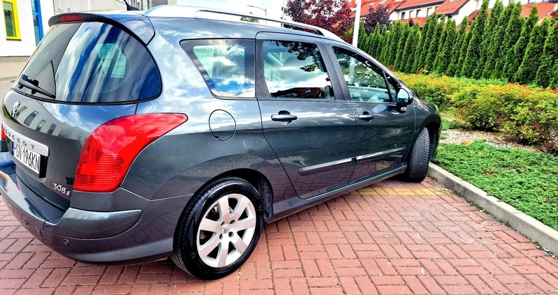 Peugeot 308 cena 10700 przebieg: 203000, rok produkcji 2008 z Wrocław małe 529